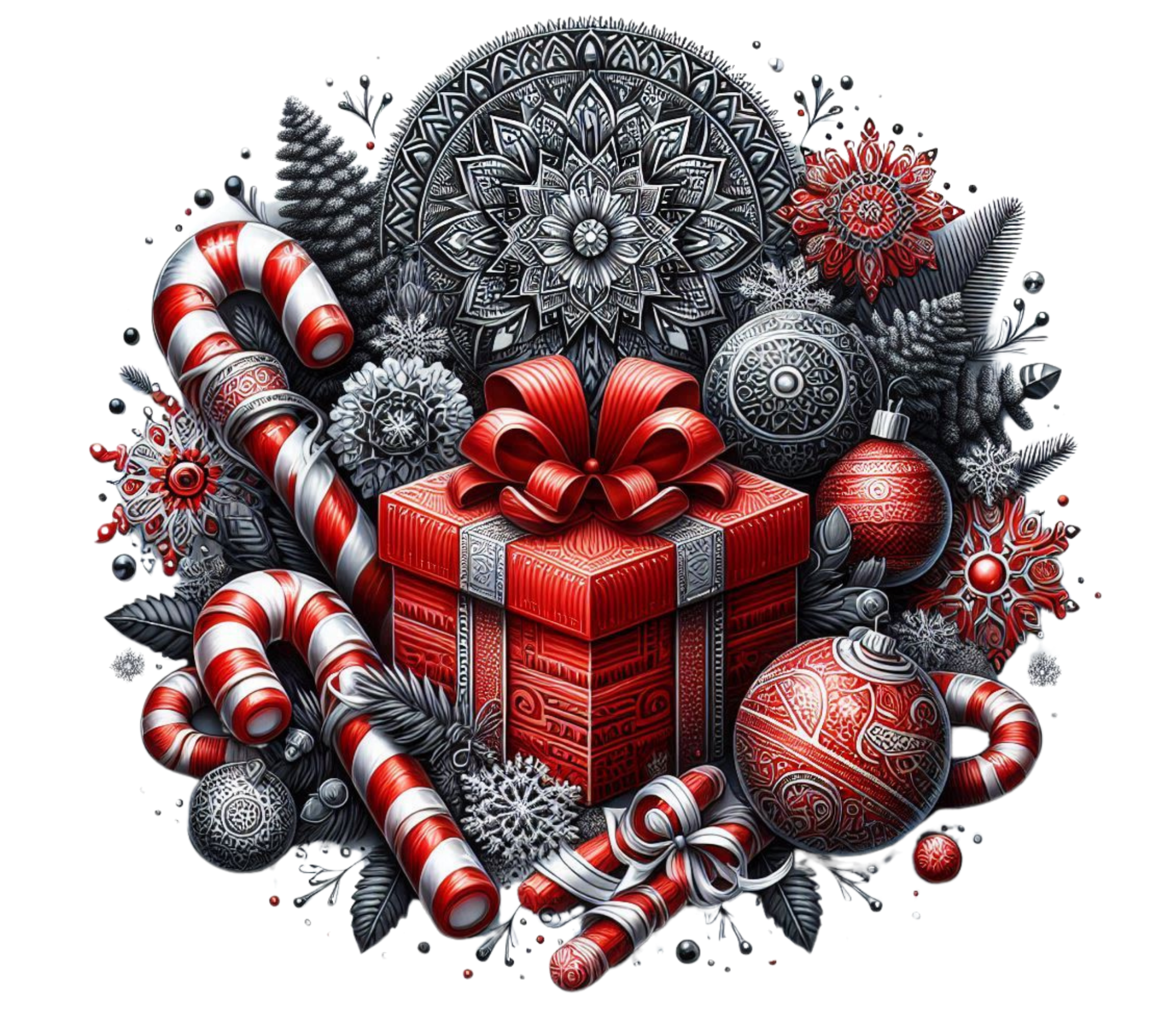 Holiday Mandala Elegance