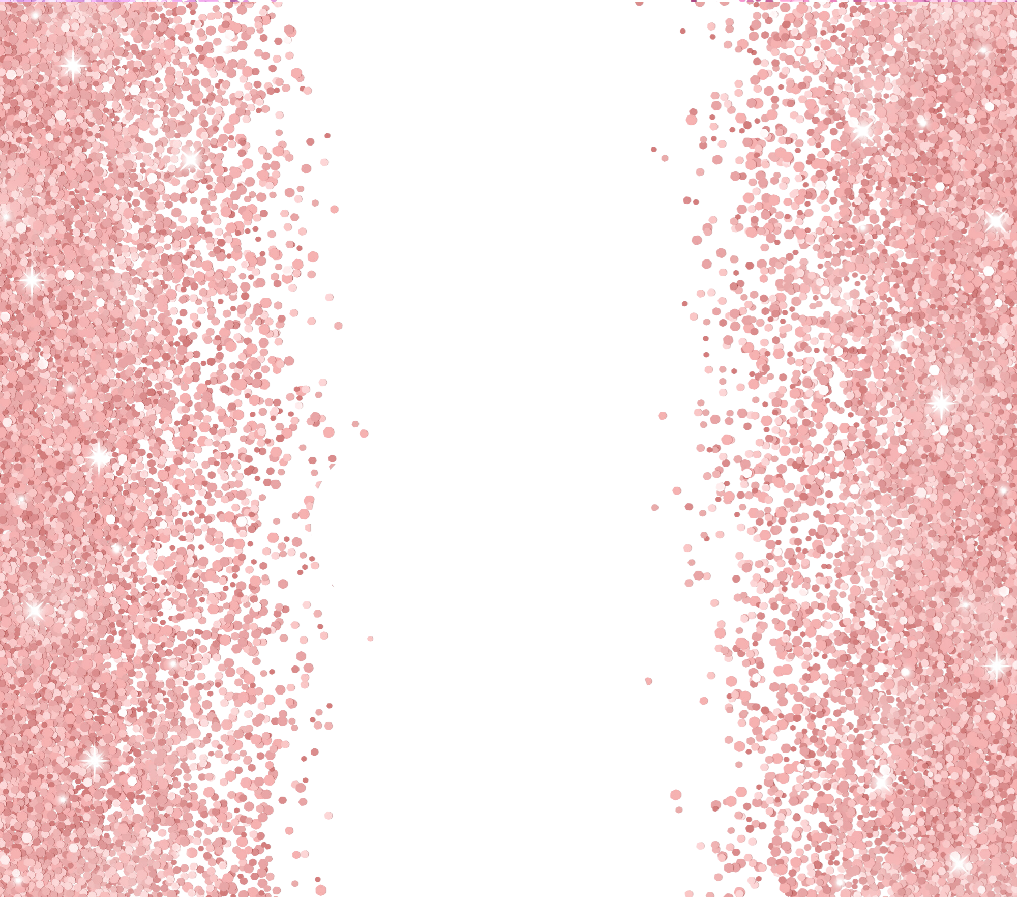Rose Gold Glitter Tumbler
