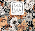 MAMA Peach Floral Tumbler