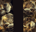 Gold Etched Peony Tumbler - Customizable