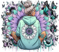 Turquoise & Purple Lotus Mandala Tumbler