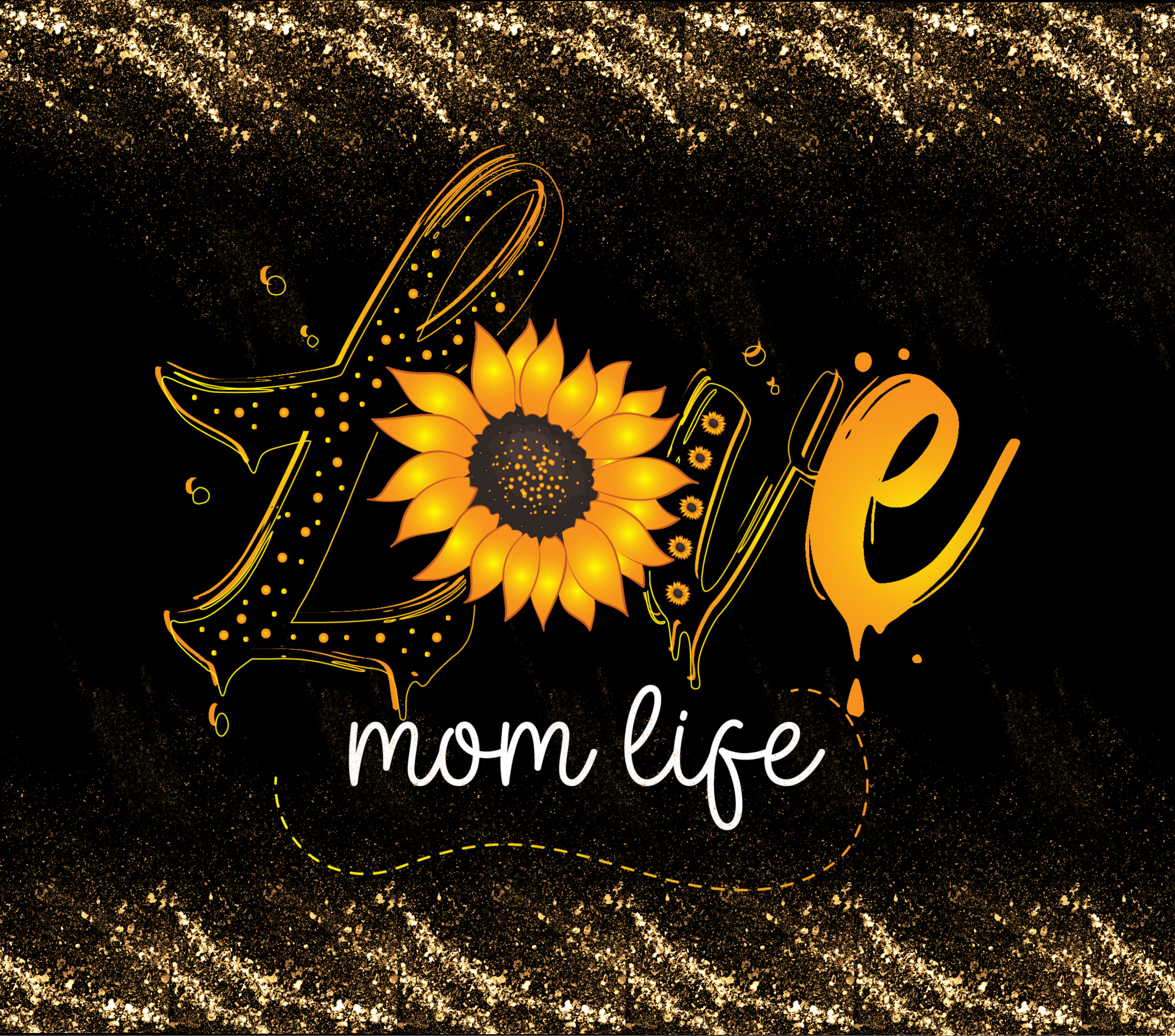 Love Mom Life Tumbler