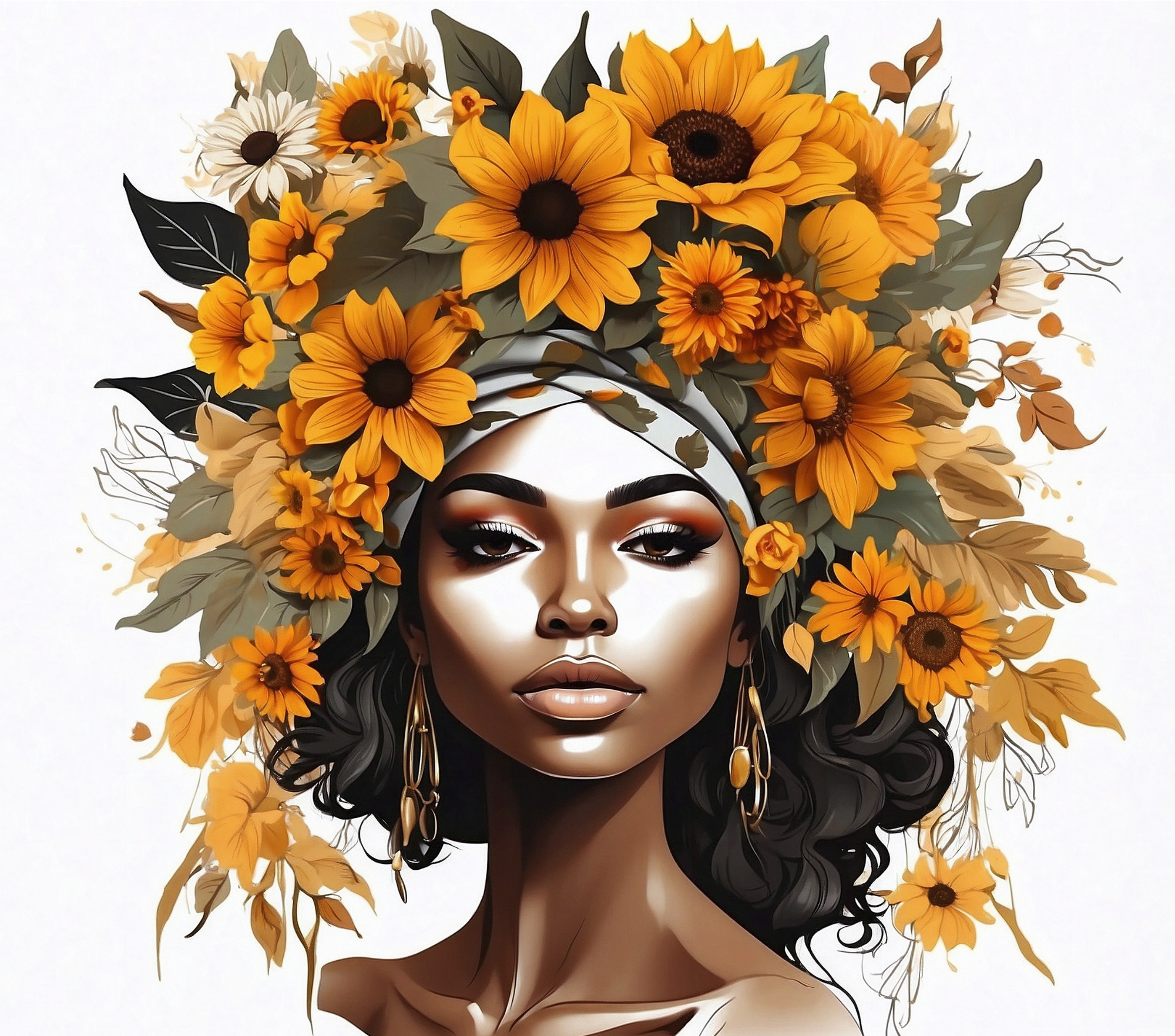 Sunflower Majesty Tumbler