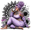 Purple Leopard Pajamas & Coffee Tumbler