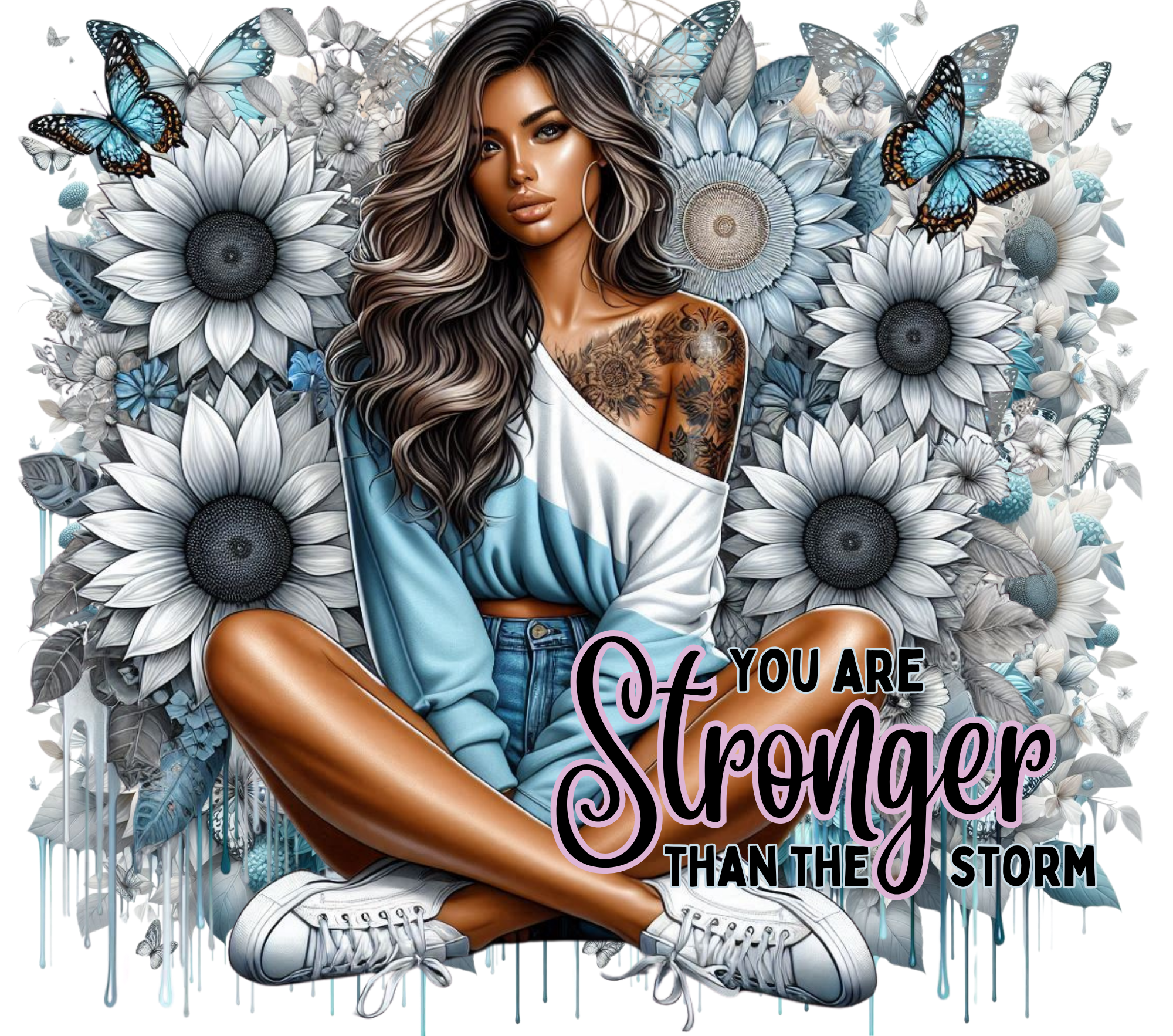 You Are Stronger Than The Storm Tumbler