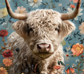 Highland Cow - Botanical Bliss