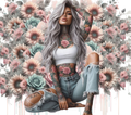 Floral Dreams Tumbler