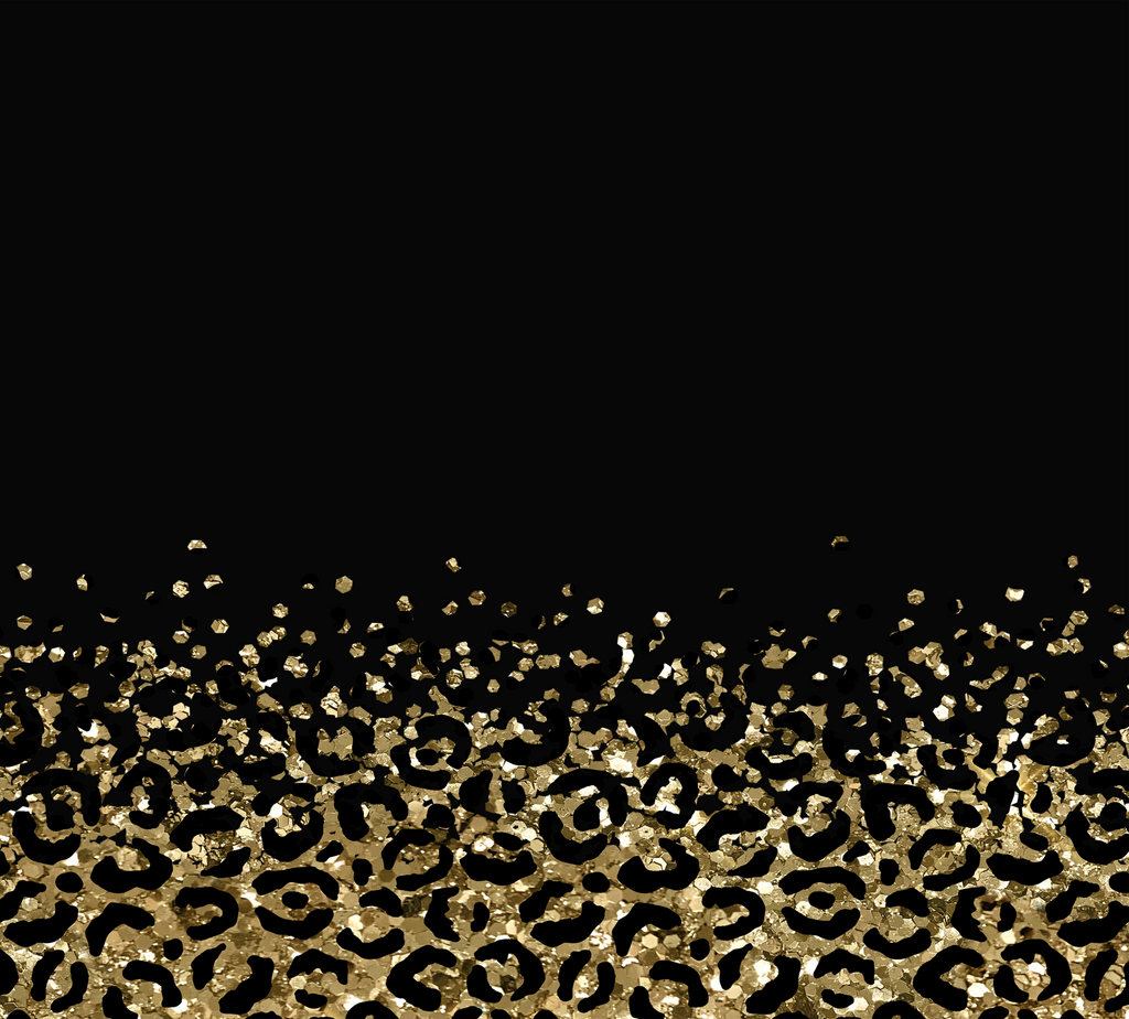 Gold Leopard Tumbler - Customizable