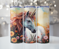 Sunset Unicorn Meadow Tumbler