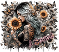 I Survived Tattoo Sunflower Tumbler