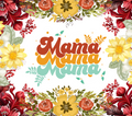 Mama Autumn Floral Tumbler - Fall Mother's Day Gift