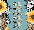 Mama Sunflower Leopard Print Tumbler - Mother's Day Gift