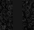 Black Roses Tumbler - Customizable