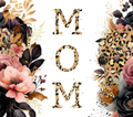 MOM Leopard Dark Floral Tumbler