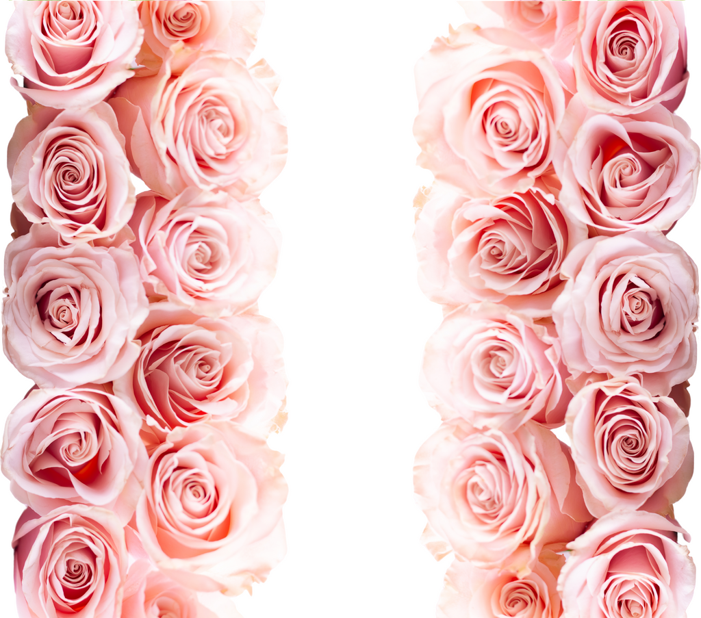 Pink Rose Tumbler - Customizable