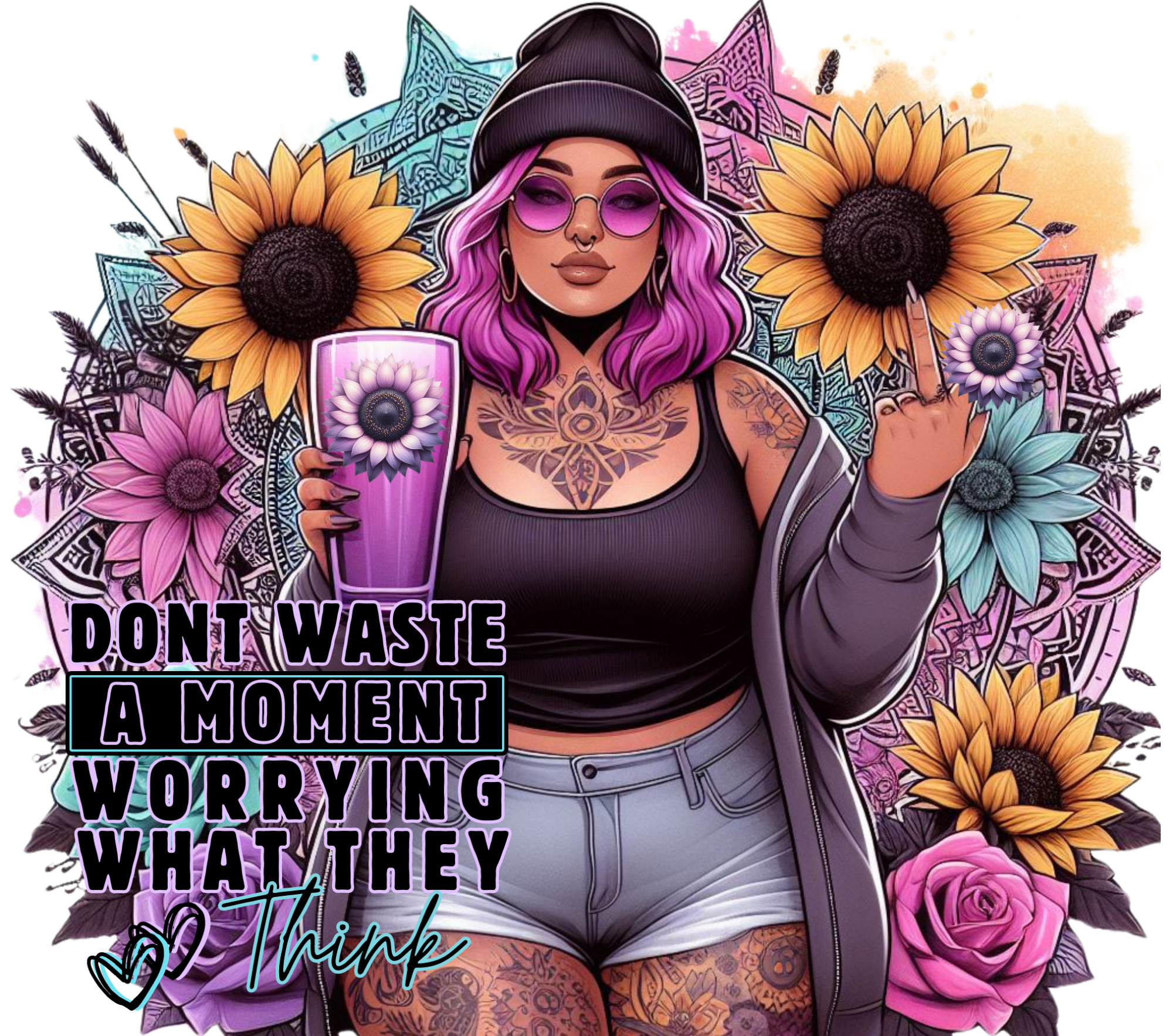 Don't Waste A Moment Worrying What They Think