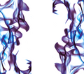 Purple Blue Smoke Tumbler - Customizable