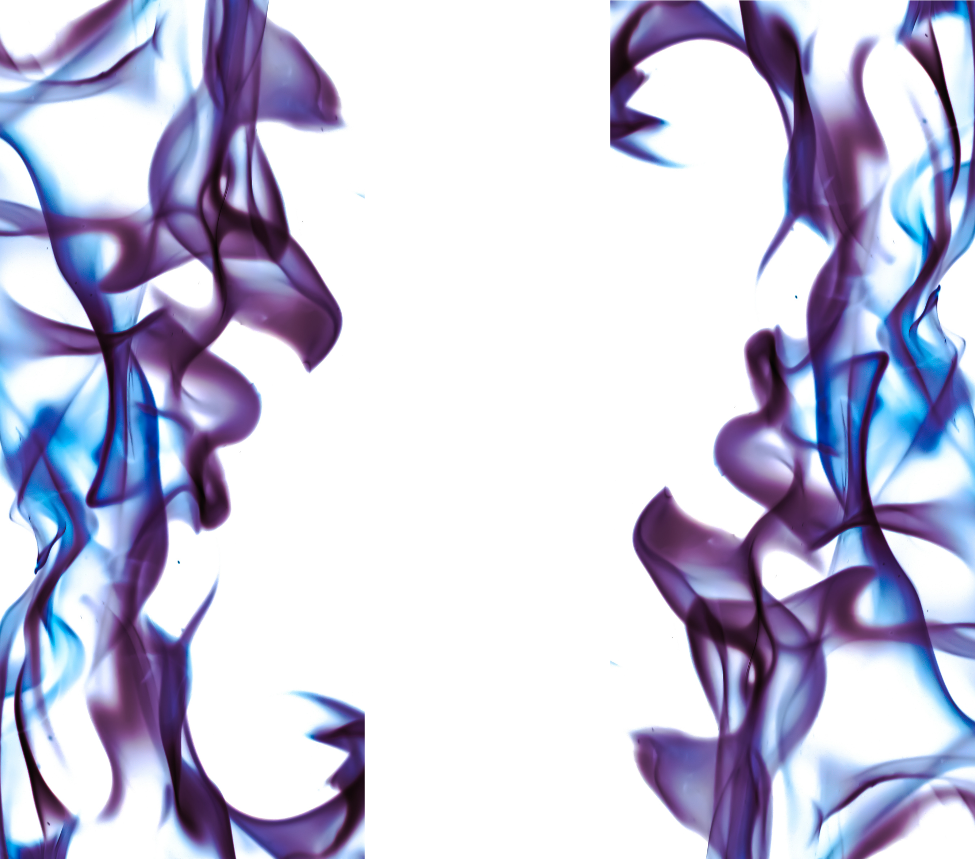 Purple Blue Smoke Tumbler - Customizable