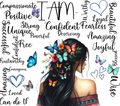 I AM Inspirational Tumbler