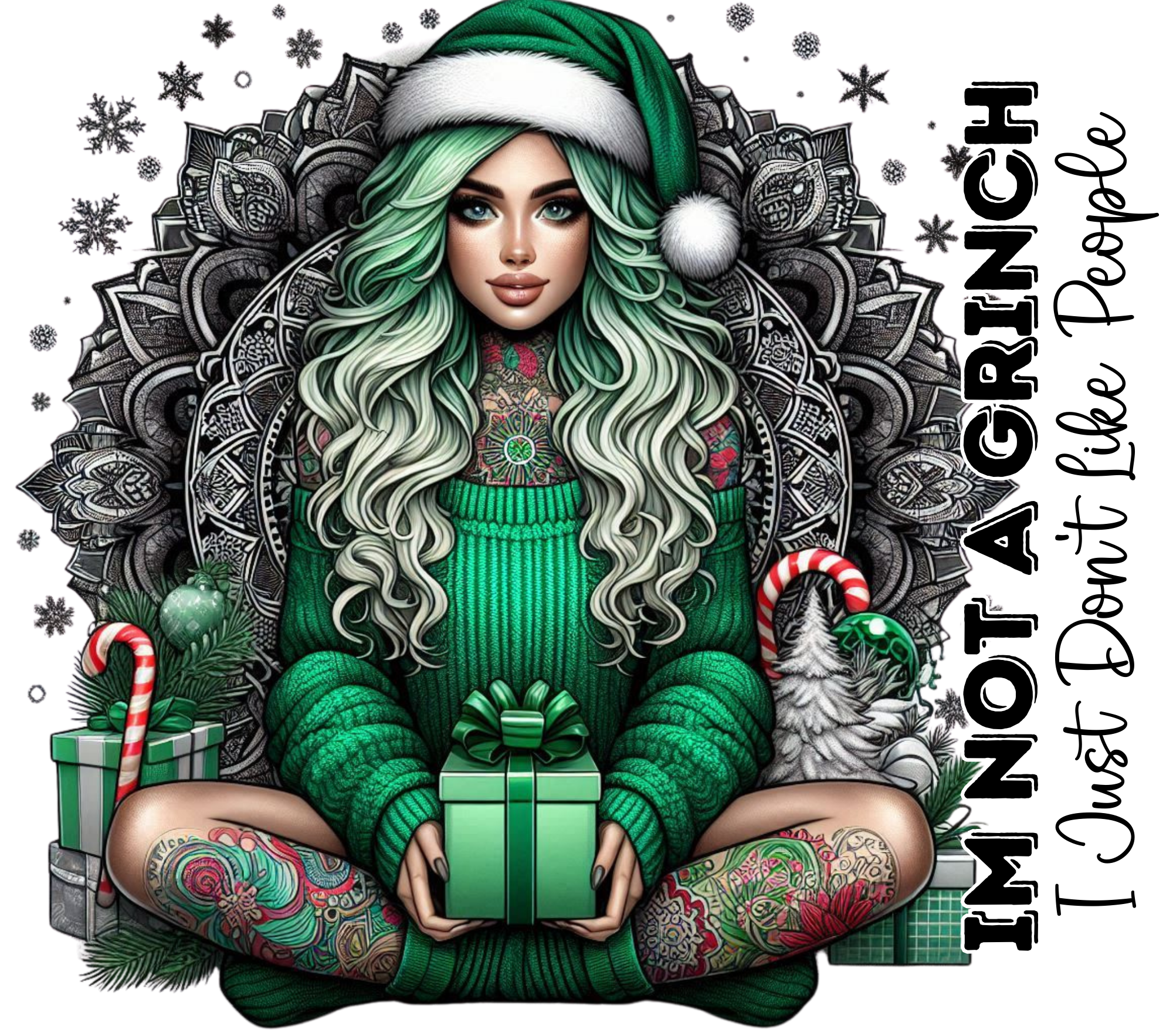 I'm Not A Grinch Just Don't Like People