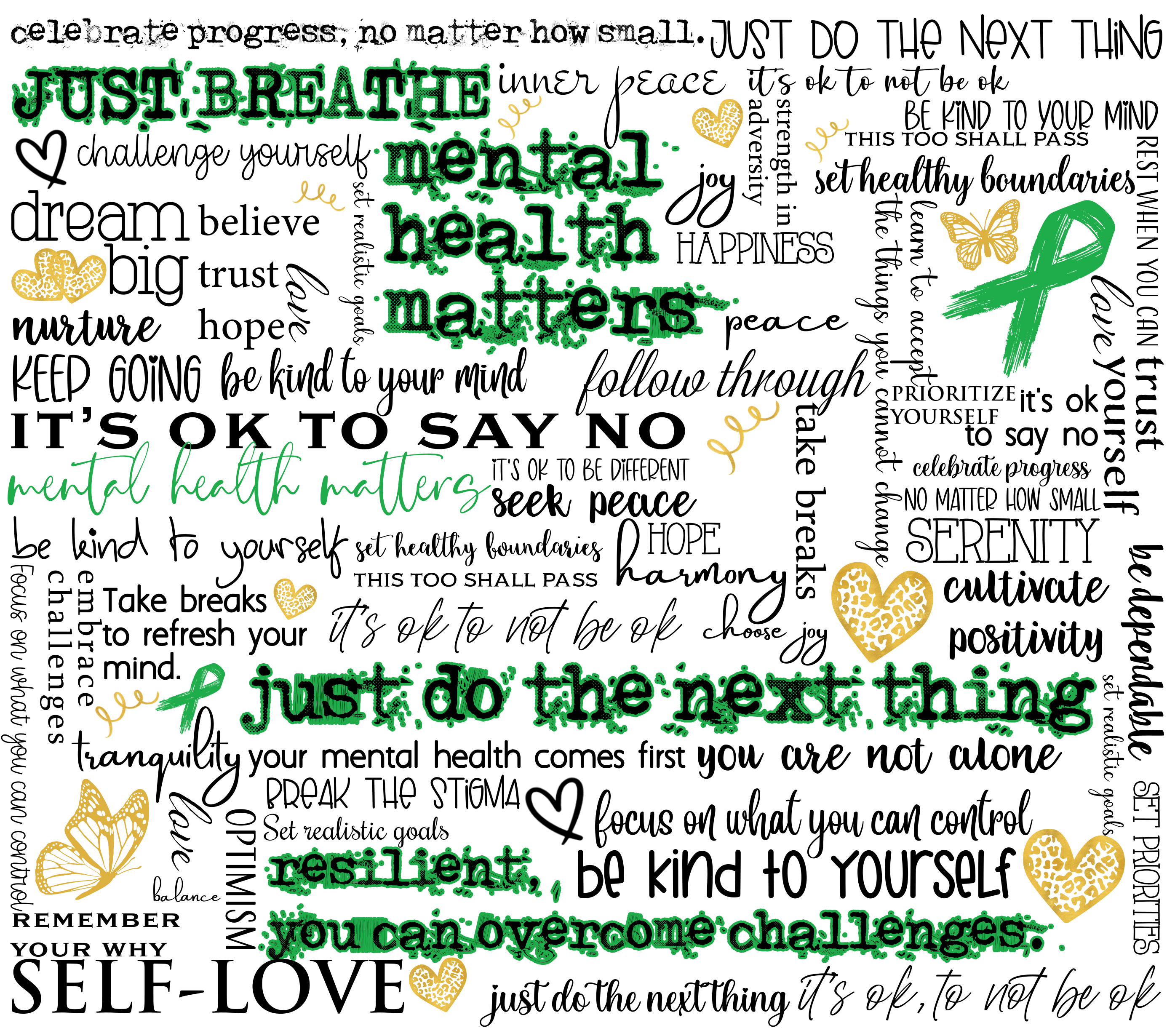Mental Health Matters Affirmations