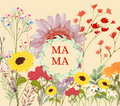 Mama Wildflower Garden Tumbler - Watercolor Meadow Design