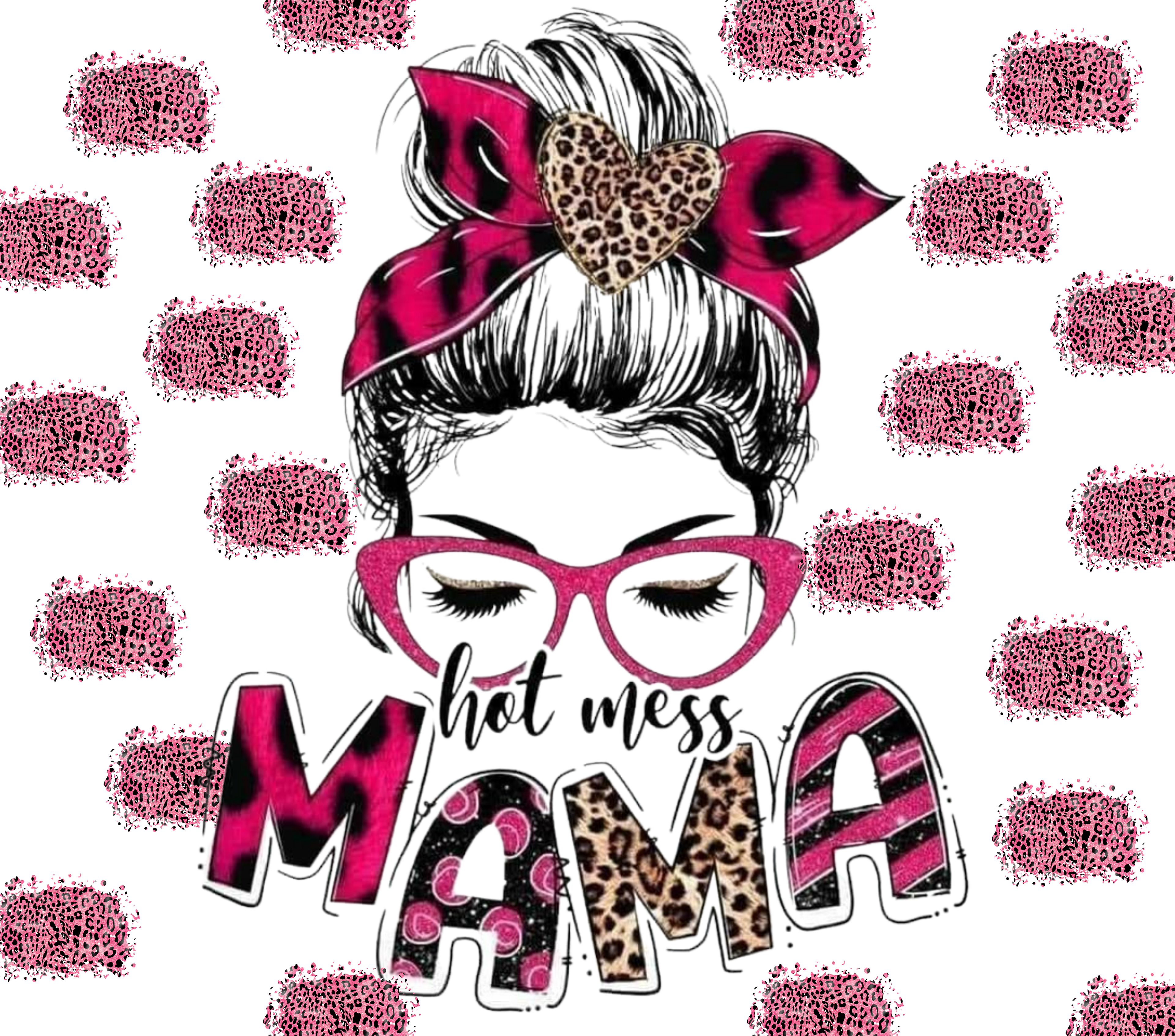 Hot Mess MAMA Tumbler