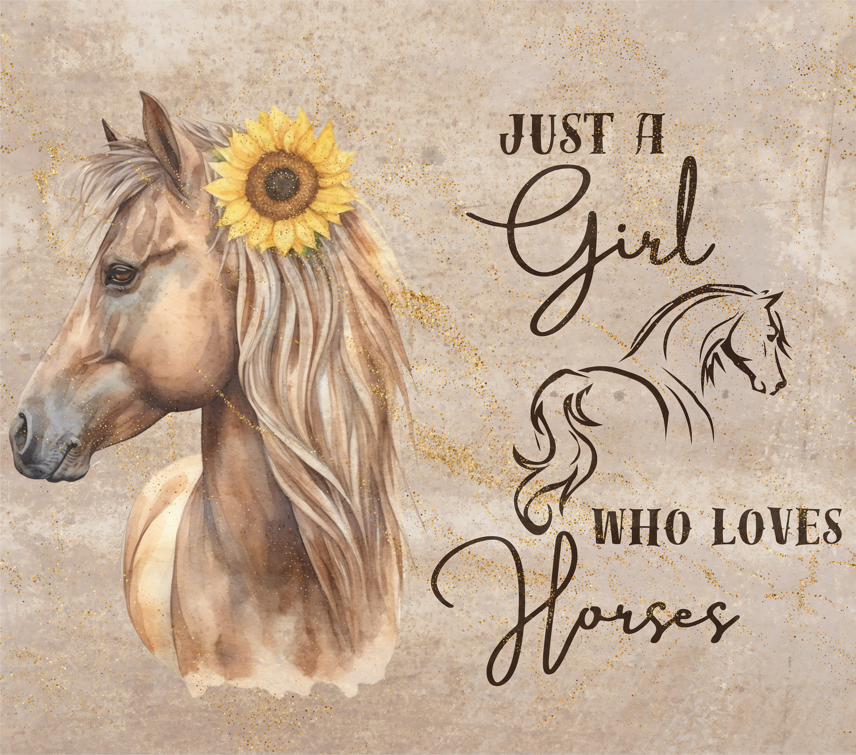 Just A Girl Who Loves Horses