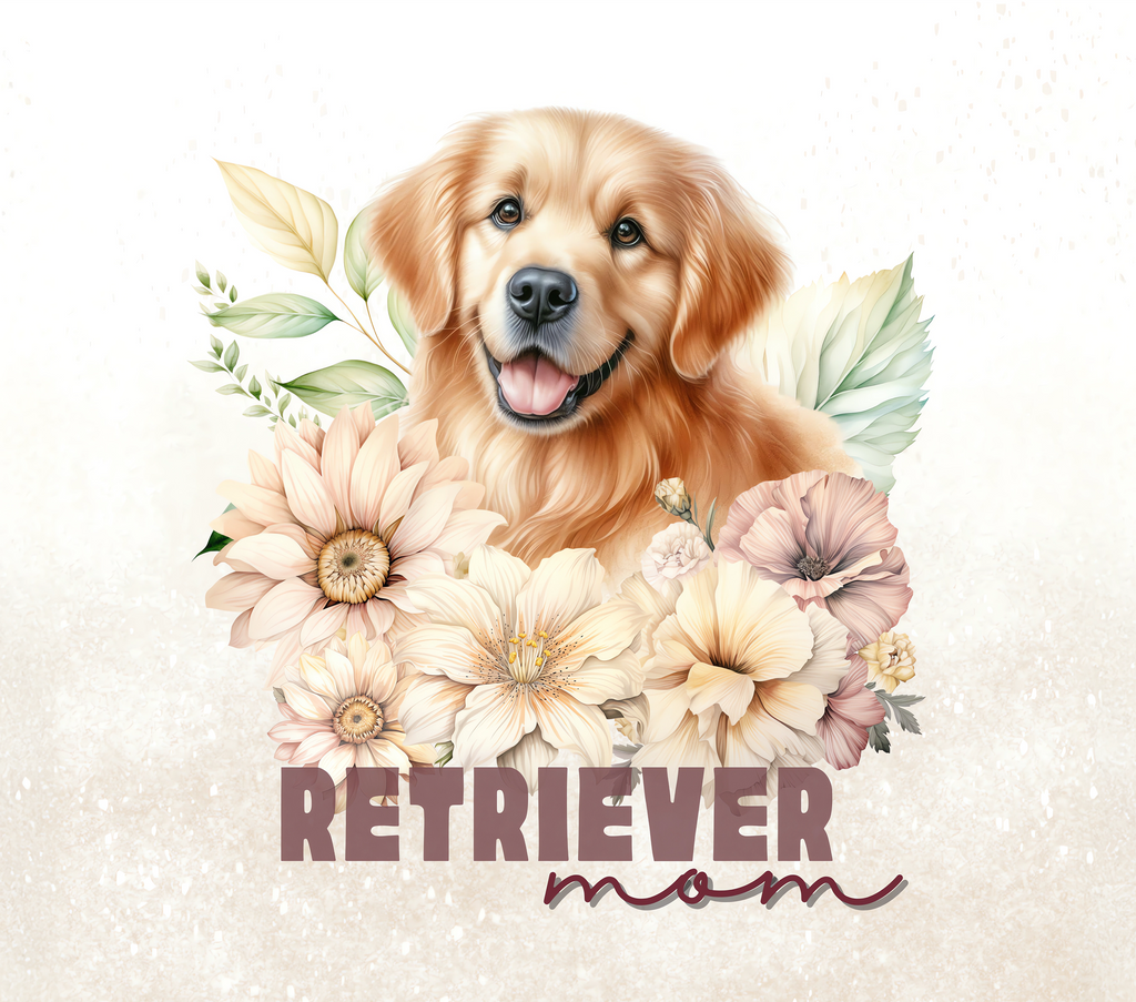 Golden Retriever Mom Tumbler