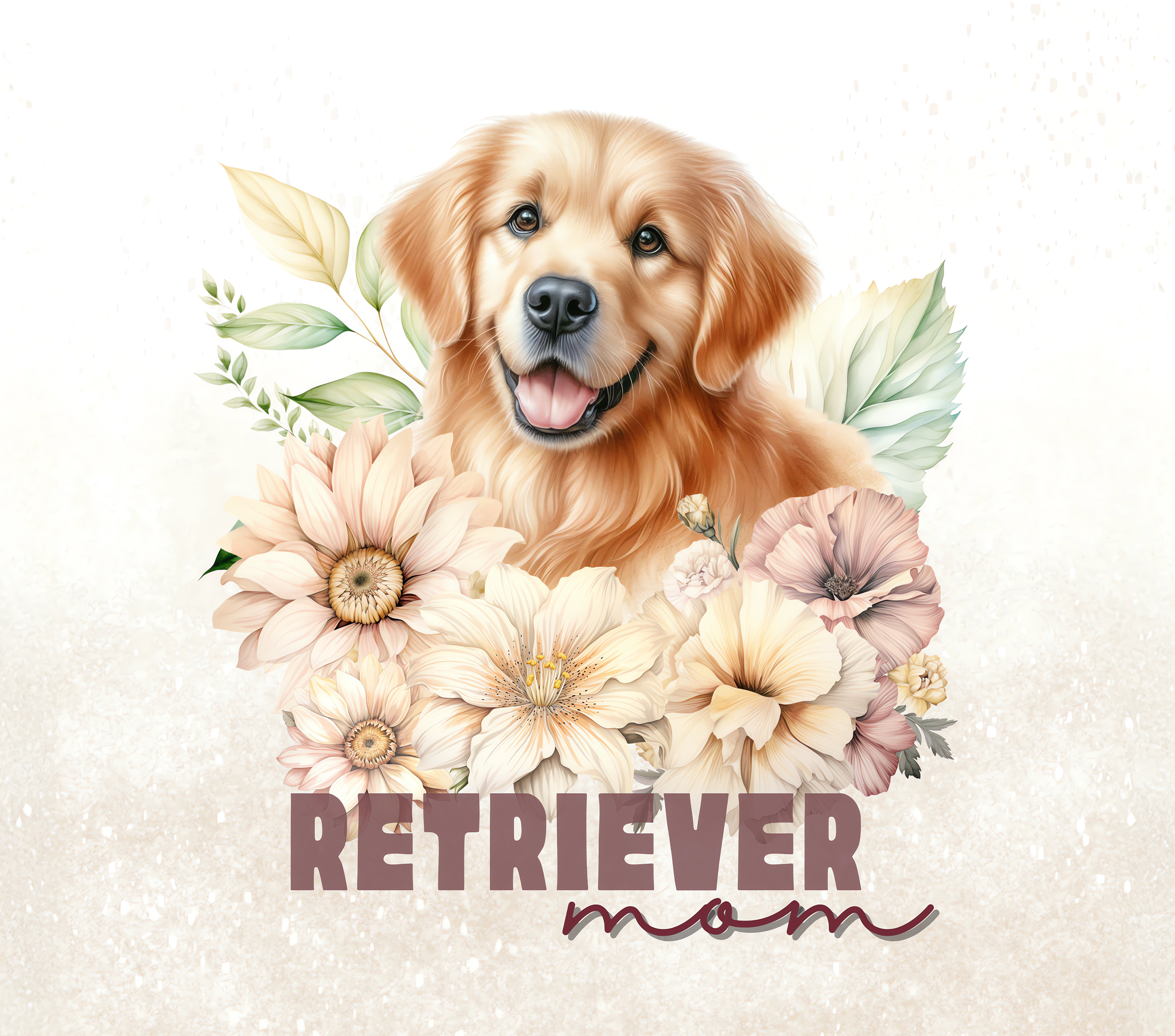Golden Retriever Mom Tumbler