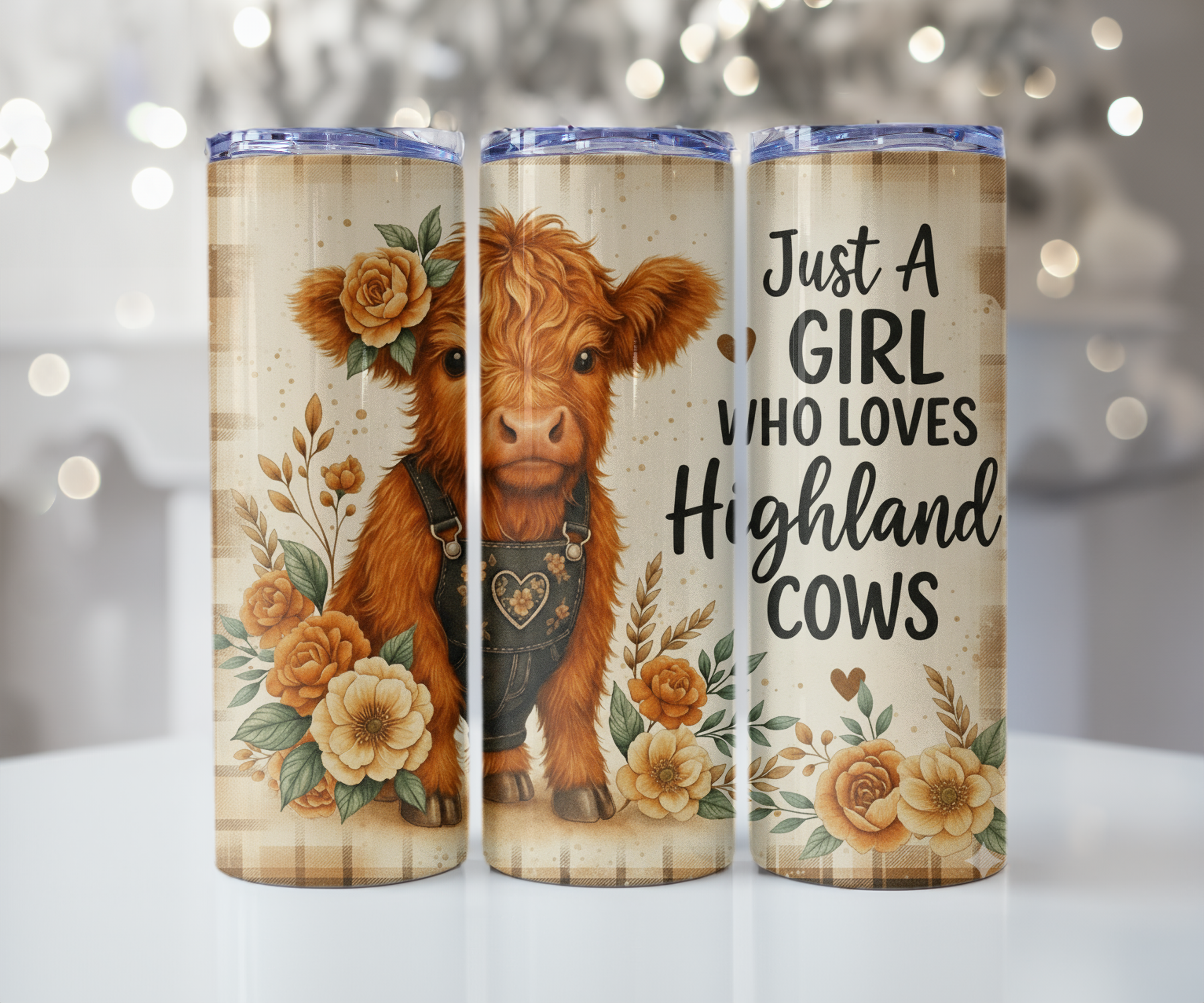 Just A Girl Who Loves Highland Cows