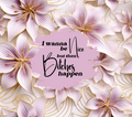 Bitches Happen Lavender Lily Tumbler