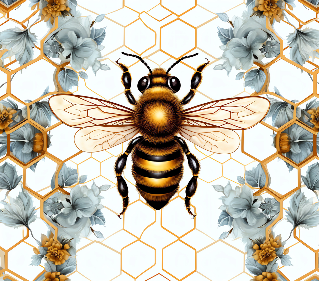 Honeycomb Bee Garden Tumbler