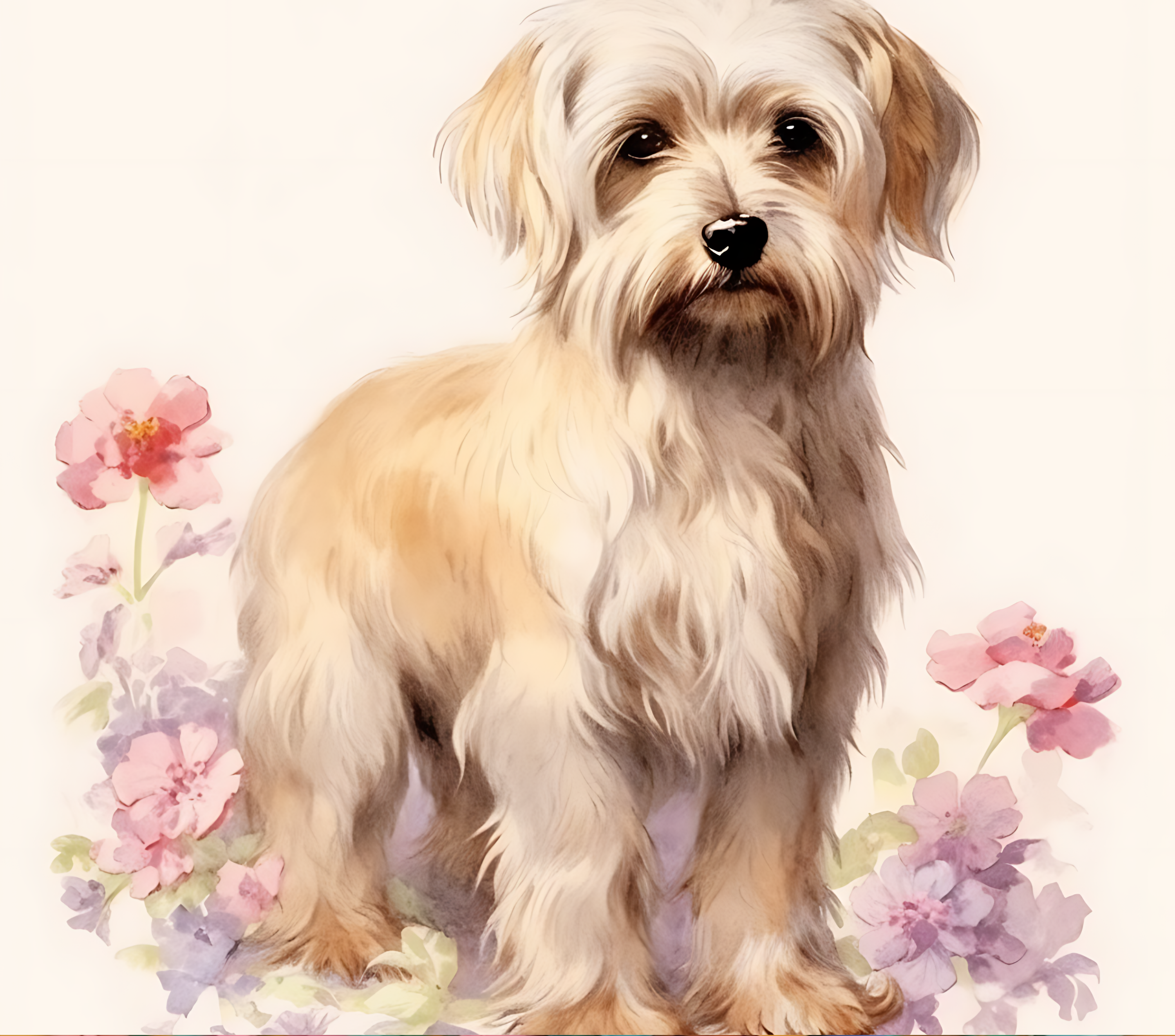 Dandie Dinmont Terrier Tumbler