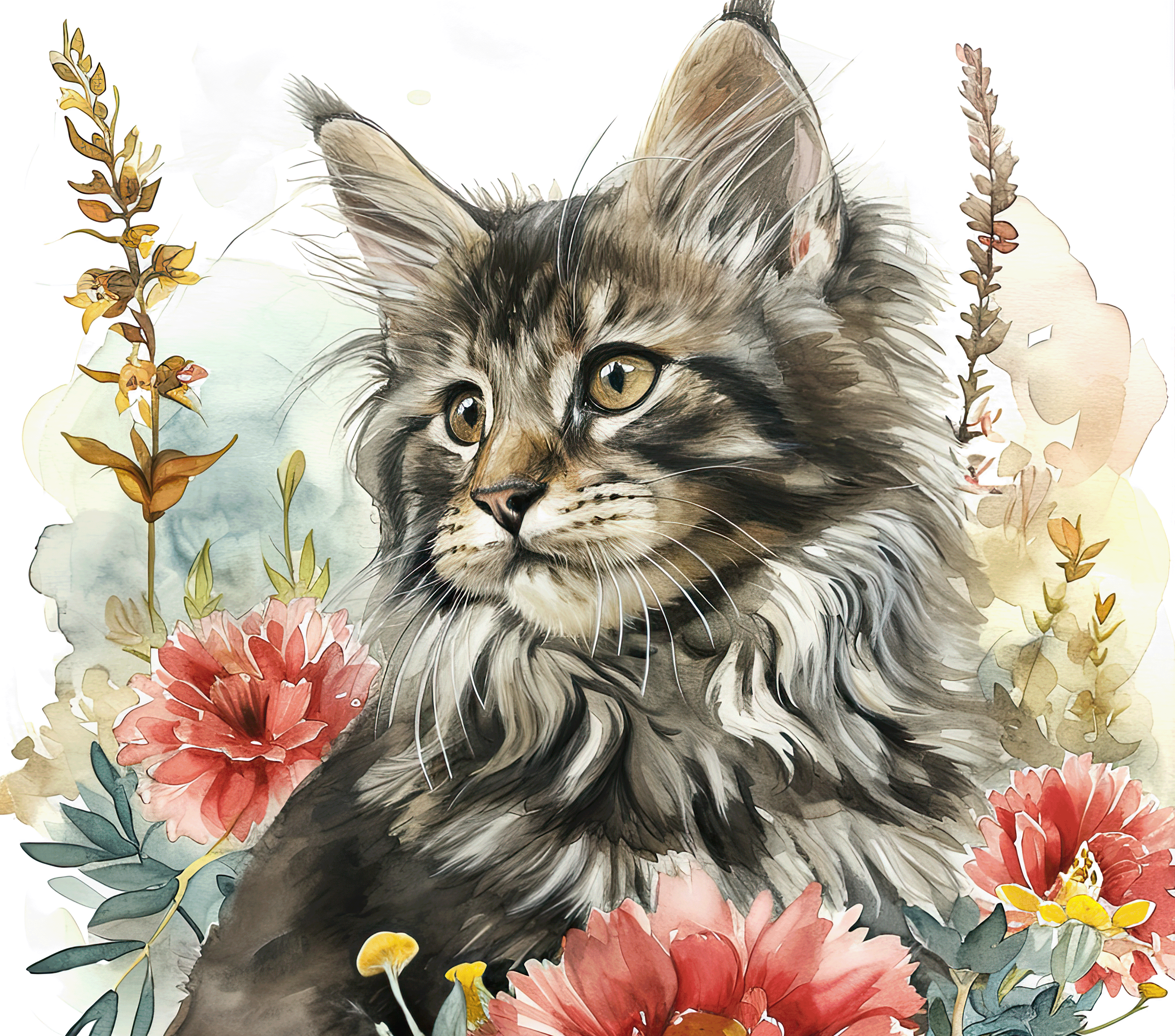 Maine Coon Cat Tumbler 4