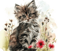 Norwegian Forest Kitten Tumbler 6