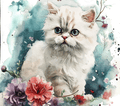 Persian Cat Garden Tumbler 1