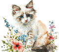 Ragdoll Cat 4 20oz Tumbler