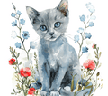 Russian Blue Cat 6 20oz Tumbler