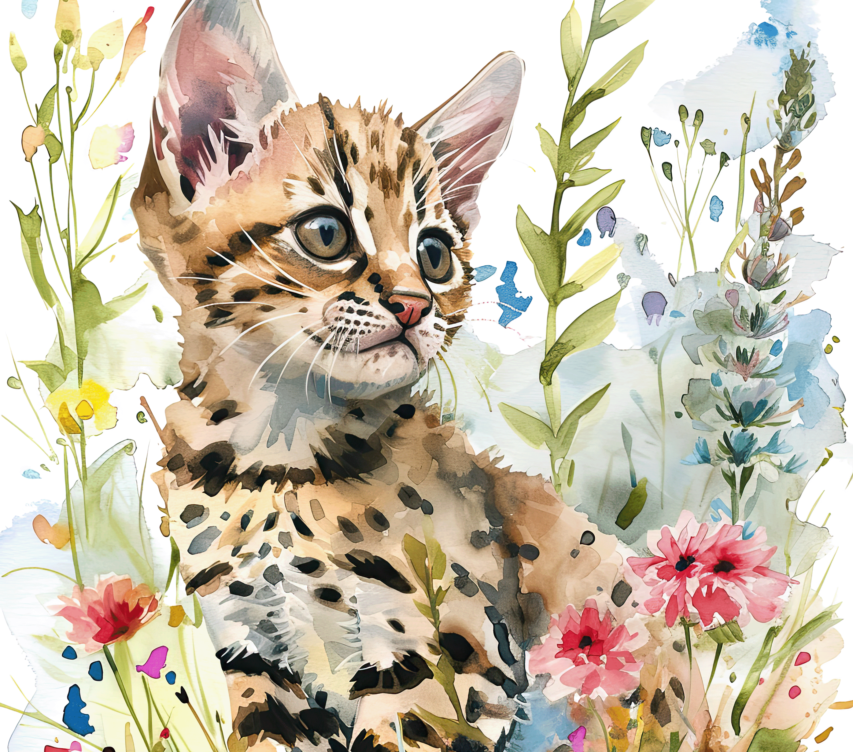Savannah Kitten Tumbler 1