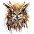 Native Owl Spirit Tumbler