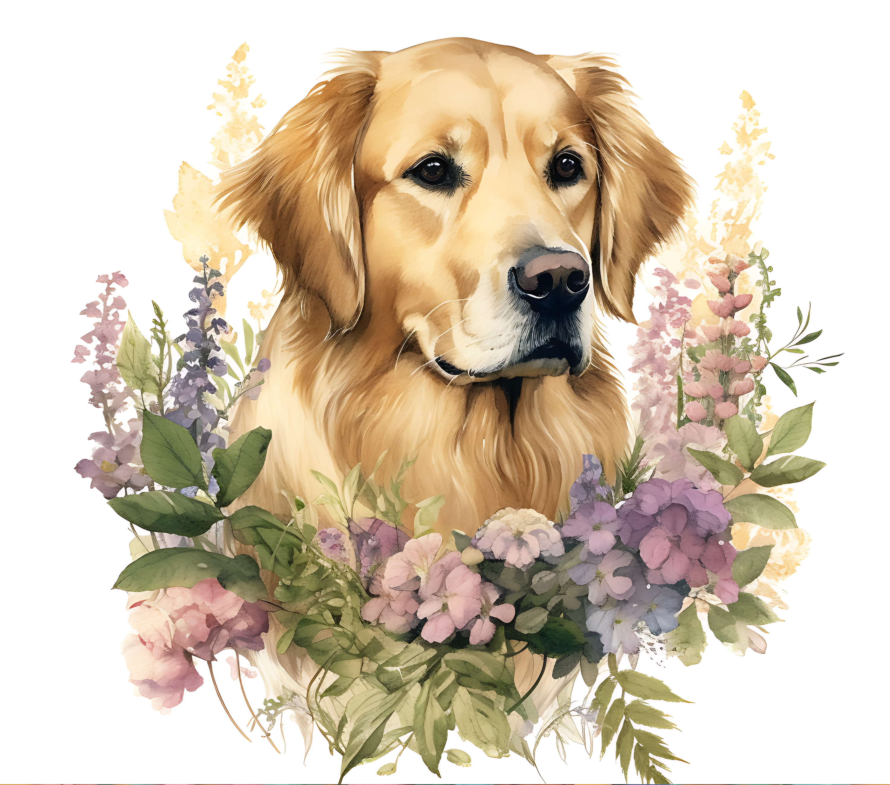 Golden Retriever Tumbler