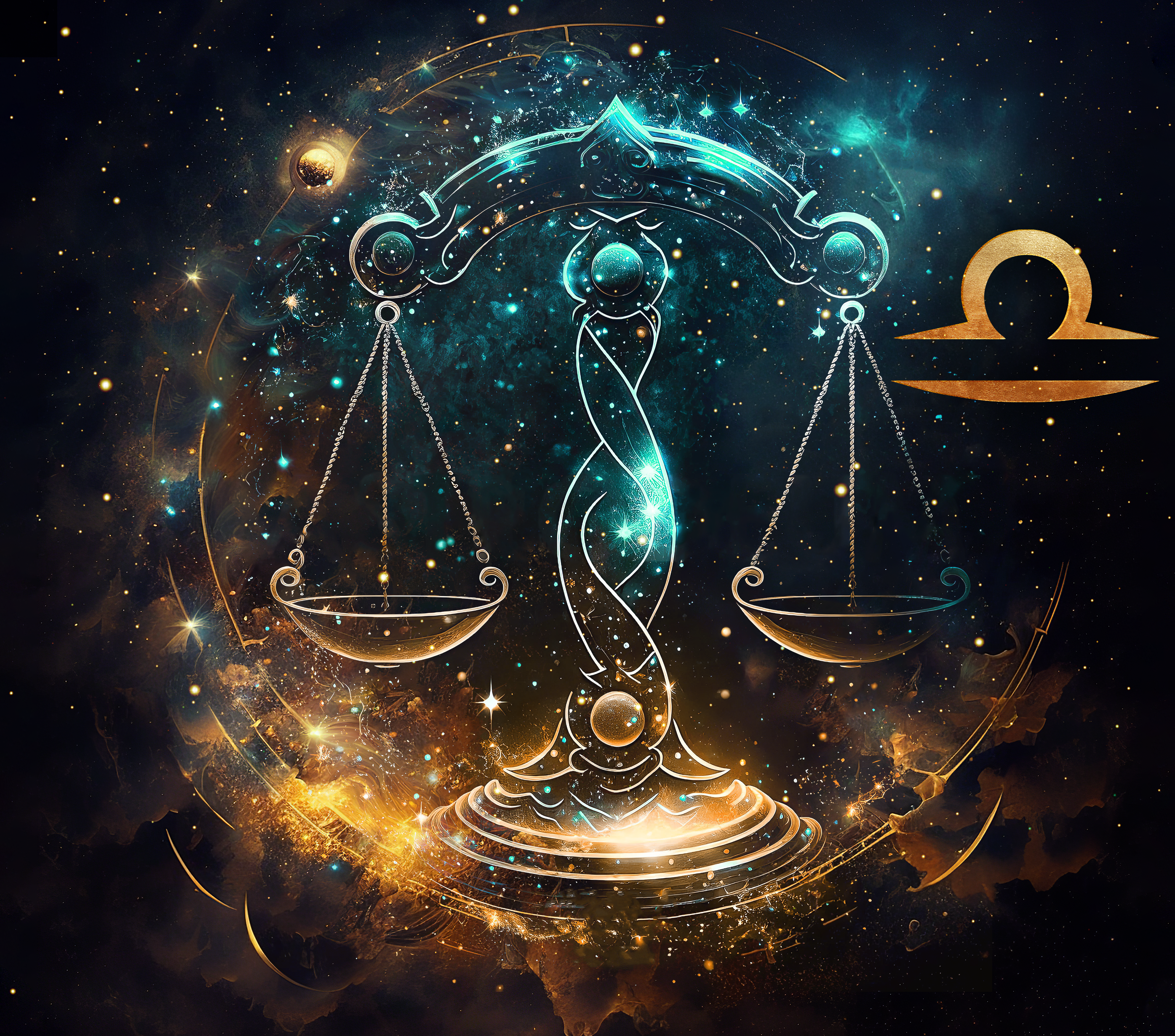 Libra Zodiac Tumbler (Scales)