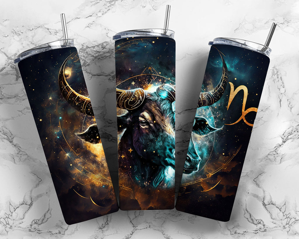 Capricorn Zodiac Tumbler