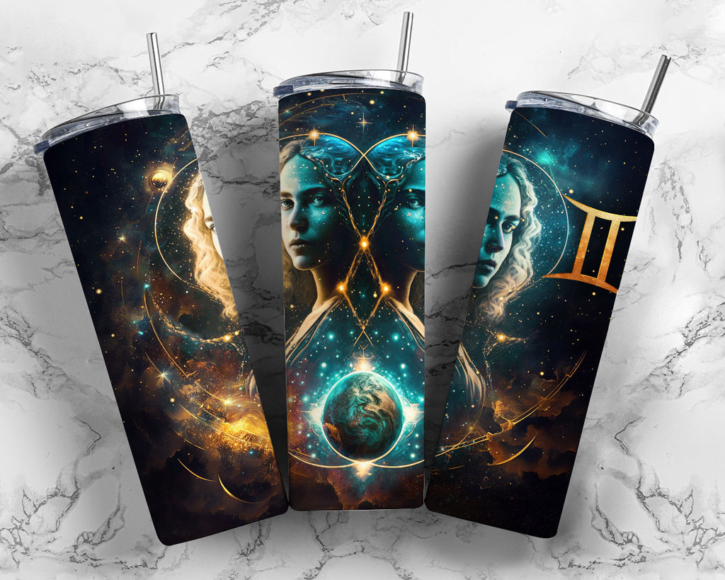 Gemini Zodiac Tumbler