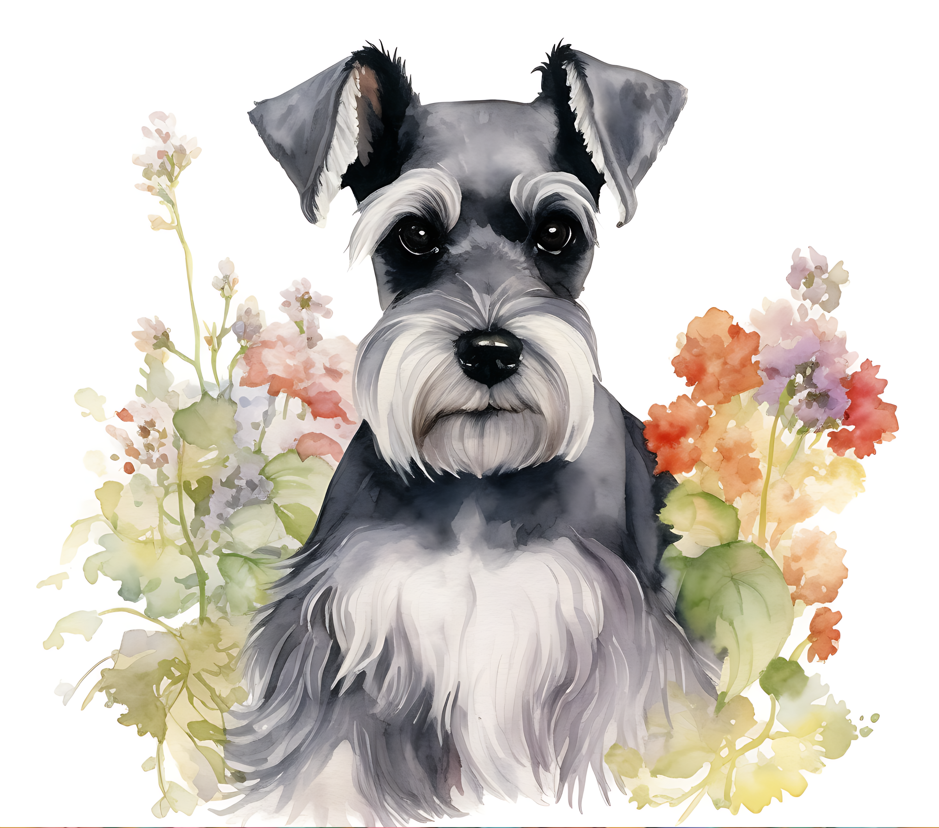 Miniature Schnauzer Tumbler