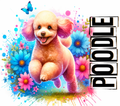 Poodle Tumbler - Vibrant