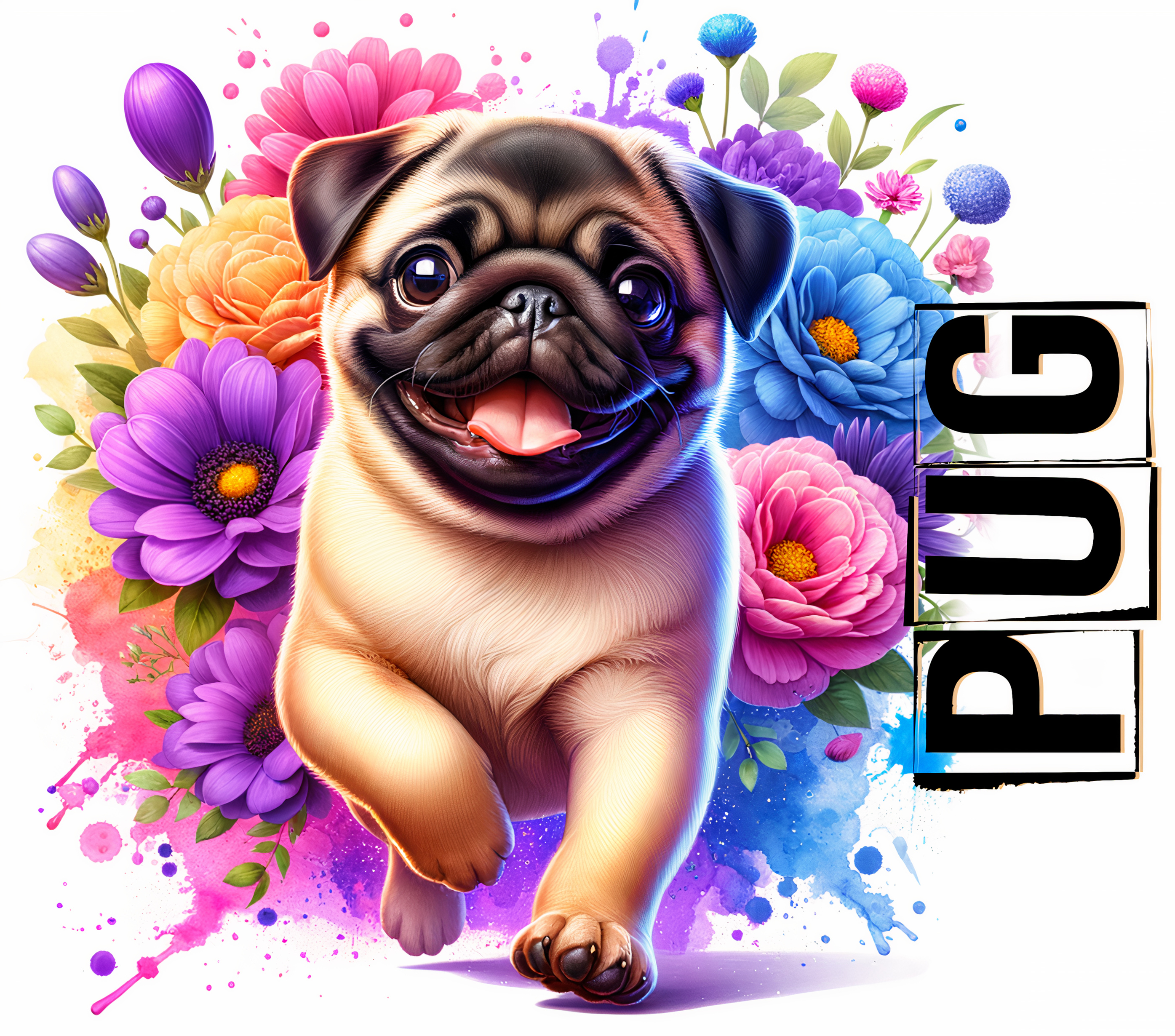 Pug Tumbler