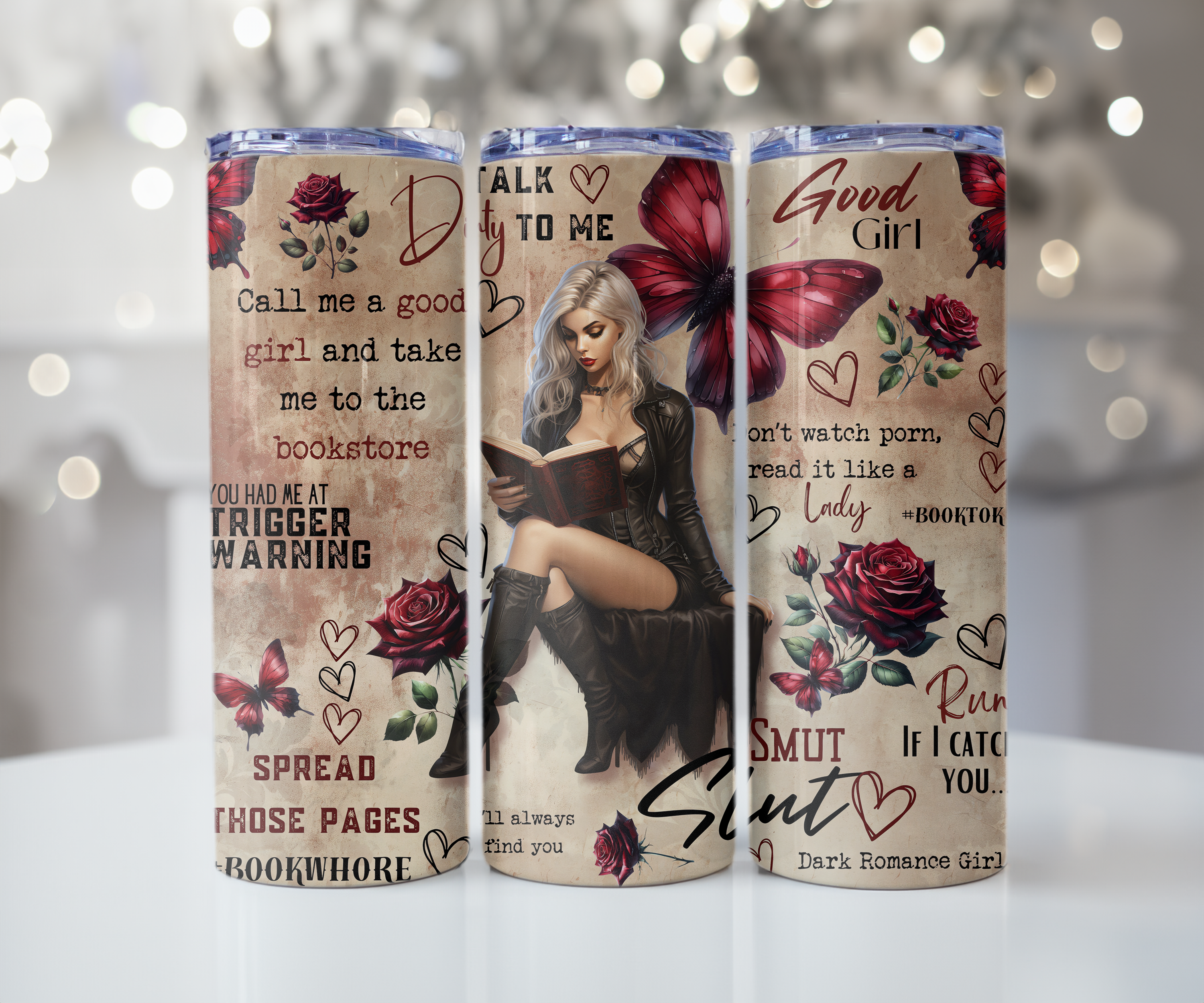 BookTok Dark Romance Tumbler