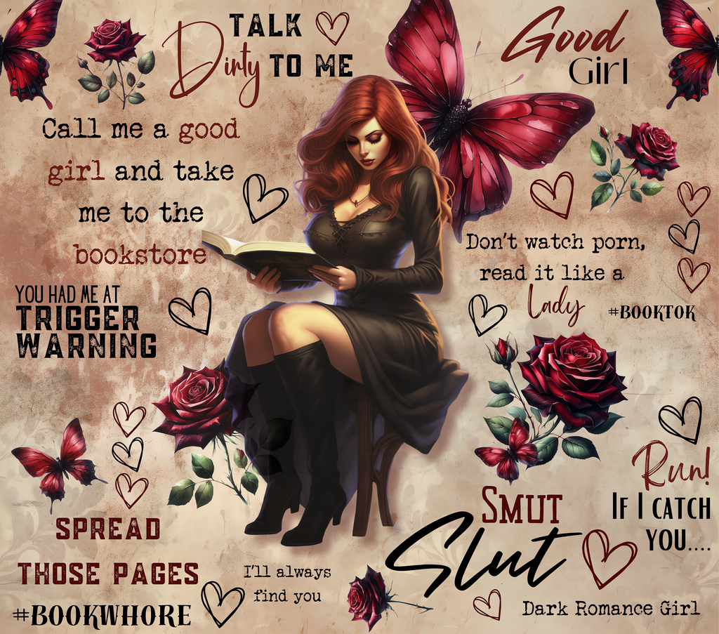 Dirty Talk BookTok Tumbler